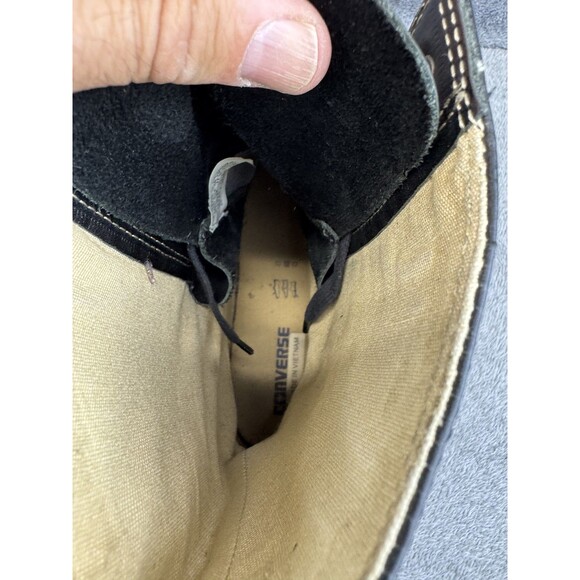 Converse All Star Shoes Mens Size 11 High Top Moc Toe Leather Boots 125649C - Picture 10 of 11